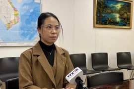 Do Thi Minh Phuong, secretaria general de la Unión de Asociaciones de Vietnamitas en Japón. (Foto: VNA)