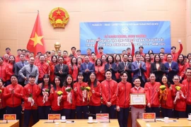 Hanoi honra a atletas y entrenadores destacados en los SEA Games 33 (Foto: VNA)