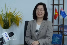 La jefa de la Oficina Comercial de Vietnam en Australia, Tran Thi Thanh My. (Foto: VNA)