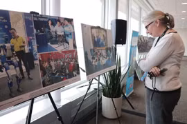 La exposición fotográfica titulada “Vietnam – Miembro del Consejo de Derechos Humanos de la ONU: Respeto y Comprensión. Diálogo y Cooperación. Todos los derechos humanos – Para todas las personas” tiên lugar en la sede de la ONU en Nueva York. Foto: VNA