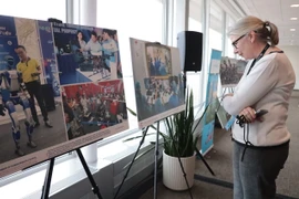 La exposición fotográfica titulada “Vietnam – Miembro del Consejo de Derechos Humanos de la ONU: Respeto y Comprensión. Diálogo y Cooperación. Todos los derechos humanos – Para todas las personas” tiên lugar en la sede de la ONU en Nueva York. Foto: VNA