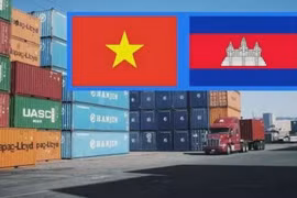 Vietnam es actualmente el tercer mayor socio comercial de Camboya a nivel mundial. (Foto: VNA)