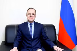 El embajador ruso, G.S. Bezdetko (Foto: VNA)