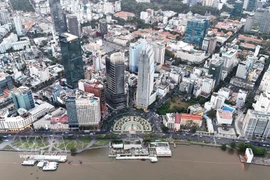 El Centro Financiero Internacional de Vietnam en Ciudad Ho Chi Minh. (Foto: VNA)