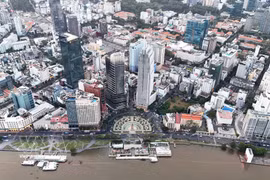 El Centro Financiero Internacional de Vietnam en Ciudad Ho Chi Minh. (Foto: VNA)
