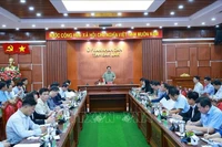 El primer ministro de Vietnam, Pham Minh Chinh, trabaja con las provincias de Dak Lak, Khanh Hoa, Lam Dong y Gia Lai . (Foto: VNA)