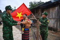 Imagen de los "soldados del tío Ho" en el corazón del pueblo vietnamita 