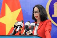 La portavoz del Ministerio de Relaciones Exteriores de Vietnam, Pham Thu Hang. Foto de archivo: VNA)