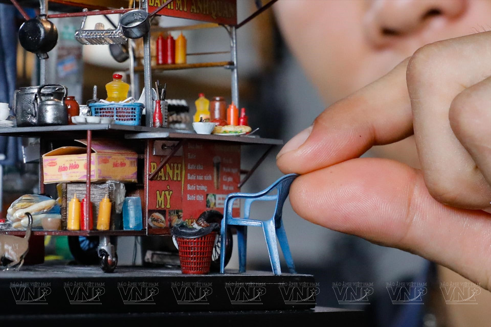 Sus obras reflejan creatividad en cada pequeño detalle. (Foto: VNA)