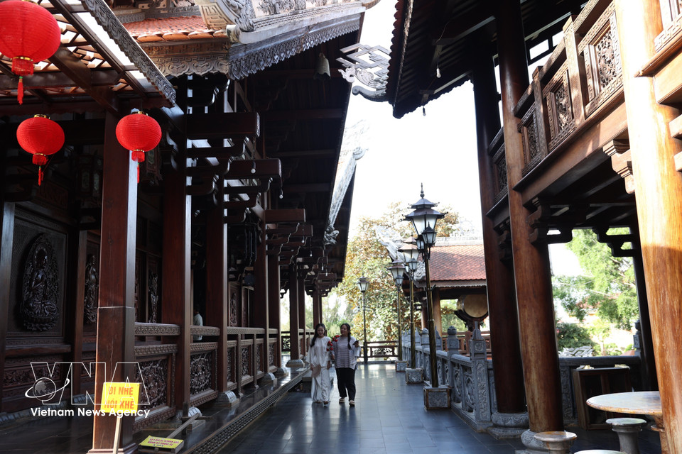 La Pagoda Sac tu Khai Doan se consolida como un referente cultural y espiritual de la Altiplanicie Occidental. (Foto: VNA)