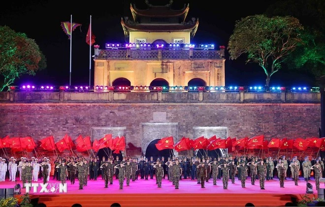 Celebran en Hanoi intercambio de Música Militar de la ASEAN 2024 (Fuente: VNA)