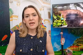 Mara Stotti, co-directora del Instituto Nicaragüense de Turismo. (Fuente: Prensa Latina)