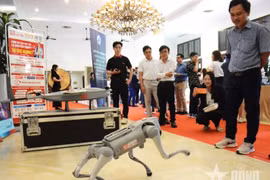 En un evento sobre inteligencia artificial en Da Nang. (Fuente: qdnd.vn)