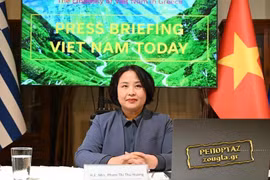 La embajadora de Vietnam en Grecia, Pham Thi Thu Huong. (Fuente: La Embajada de Vietnam en Grecia)