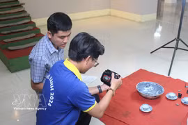 El Museo provincial de Lam Dong en Binh Thuan ha estado digitalizando más de 400 artefactos originales representativos. (Fuente:VNA)