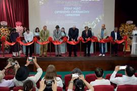 En la ceremonia inaugural del evento. (Fuente: Comité Organizador)