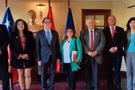 En el encuentro. (Fuente: VNA)