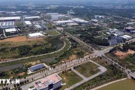El Parque de Alta Tecnología Hoa Lac. (Fuente: VNA)