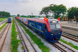 Ferrocarril Lao Cai - Hanoi - Hai Phong: segundo corredor de transporte más grande de Vietnam. (Fuente: VietnamPlus)