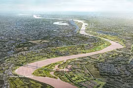 El proyecto en el río Rojo (Fuente: VNA)