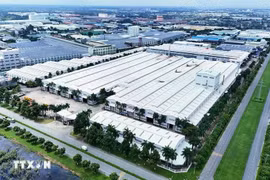 En un parque industrial en Ciudad Ho Chi Minh. (Fuente: VNA)