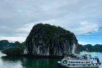 Zona marítima de Quang Ninh antes del tifón. (Fuente: VNA)