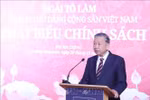 El secretario general del Partido Comunista de Vietnam, To Lam, pronuncia un discurso sobre políticas ante profesores, conferenciantes, investigadores, estudiantes y amigos de Vietnam en la Universidad de Oxford. (Foto: VNA)