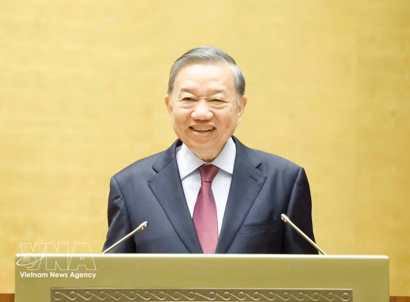 El secretario general del Partido Comunista de Vietnam y presidente del país, To Lam, encabecerá el Comité Directivo Central de Relaciones Exteriores e Integración Internacional (Foto: VNA)