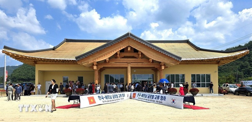 Centro Comunitario en la zona K-Vietnam Valley (Foto: VNA)