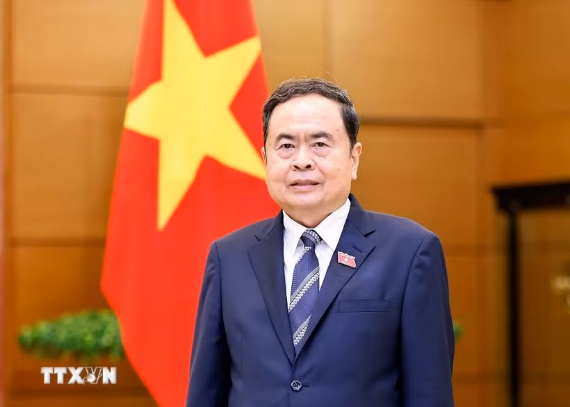 El presidente de la Asamblea Nacional de Vietnam, Tran Thanh Man (Foto: VNA)