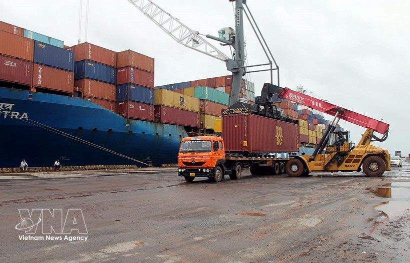 Un puerto de carga en Karnataka, India. (Foto: ANI/VNA)