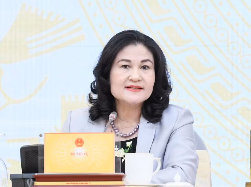 La viceministra vietnamita del Interior Nguyen Thi Ha (Foto: thanhtra.com.vn)
