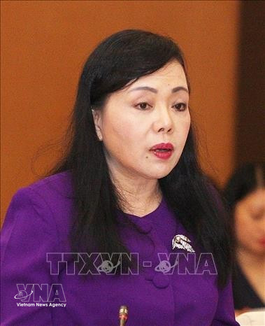 Nguyen Thi Kim Tien, exministra de Salud (Foto: VNA)