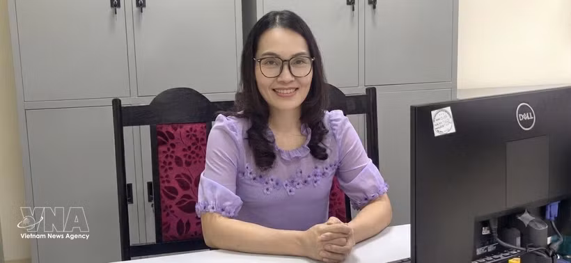 Nguyen Thi Bich Nguyet, jefa de la Oficina de Geografía Ambiental y Desarrollo Sostenible de la Academia de Ciencias Sociales de Vietnam. (Foto: VNA)