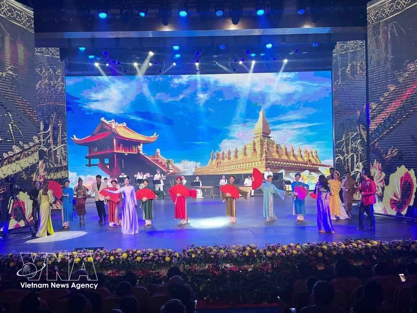 Un programa de intercambio amistosos entre Laos y Vietnam (Foto: VNA)