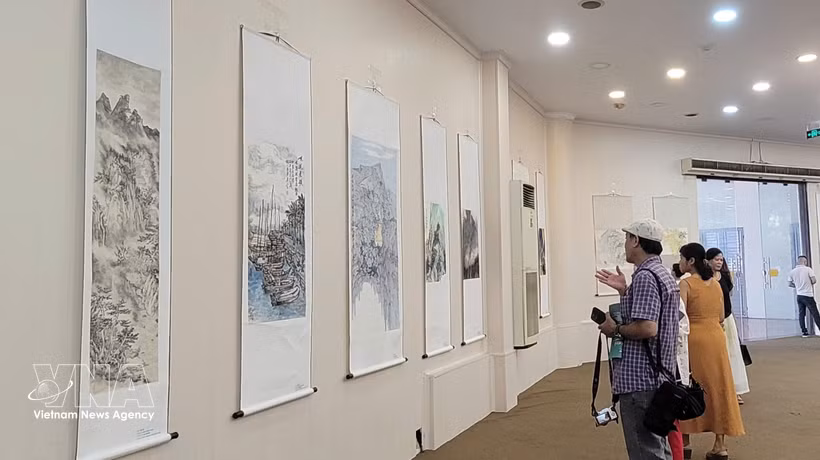 Una esquina de la exposición (Foto. VNA)