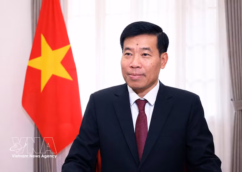 El viceministro vietnamita de Relaciones Exteriores Nguyen Manh Cuong (Foto: VNA)