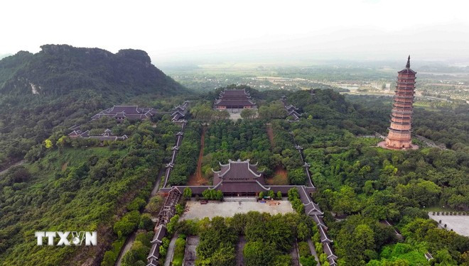 Complejo turístico espiritual Bai Dinh, provincia de Ninh Binh (Foto: VNA)