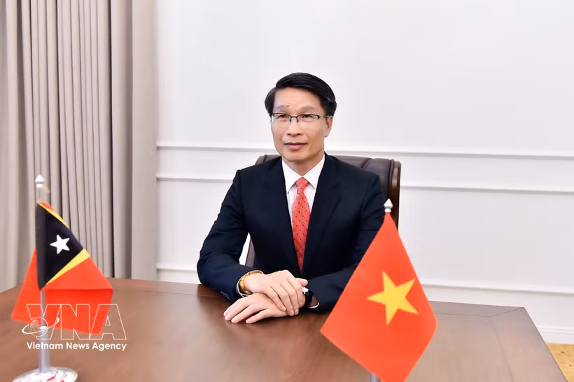 El embajador de Vietnam en Timor-Leste, Pham Binh Dam. (Foto: Cortesía de la Embajada de Vientam en Timor-Leste/VNA)