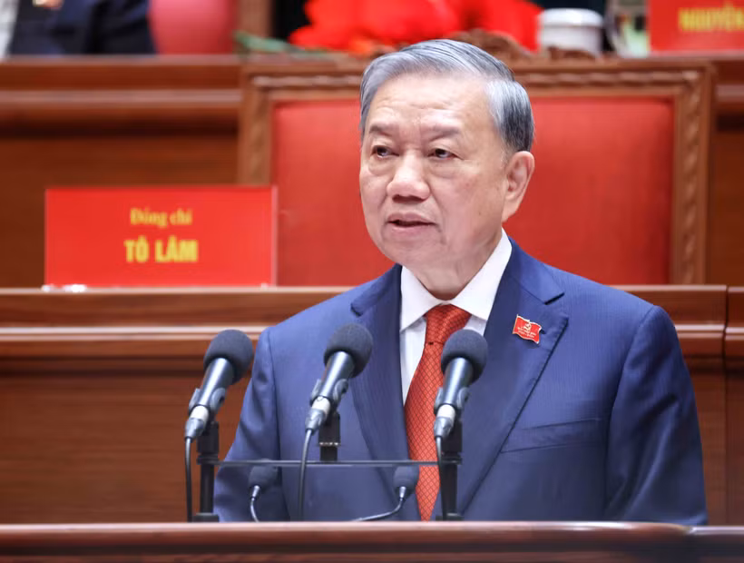 El secretario general del Partido Comunista de Vietnam, To Lam (Foto: VNA)
