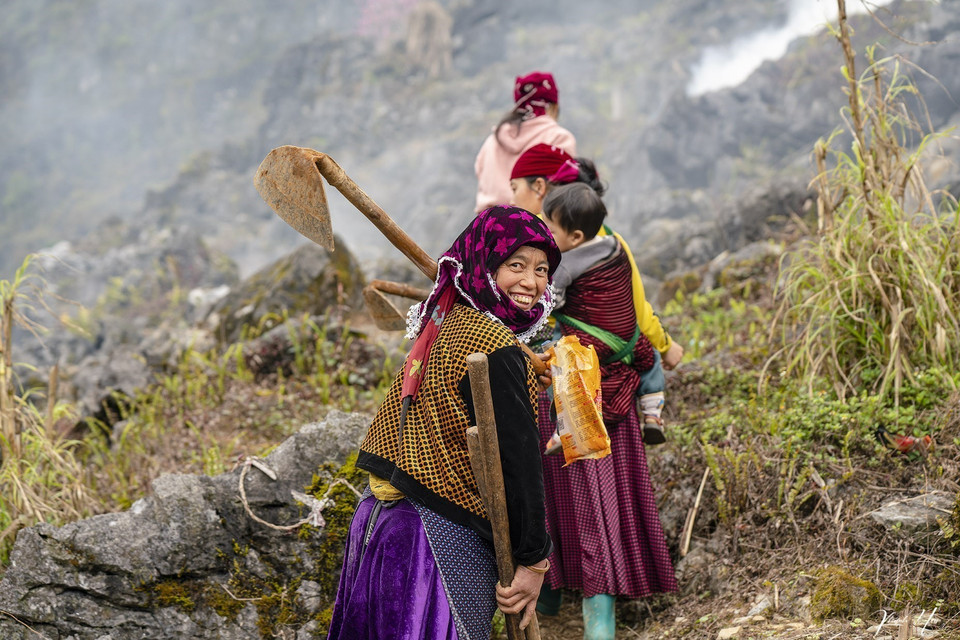 La belleza de su gente combinada con el paisaje es también un gran atractivo para los visitantes. (Foto: VNA)