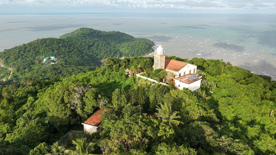 Vista aérea del archipiélago de Hon Khoai, provincia sureña de Ca Mau.(Foto: VNA)