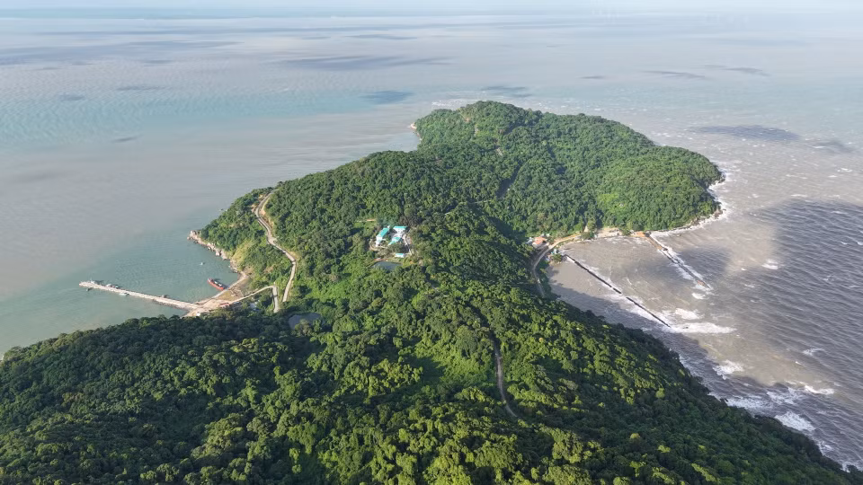 Una vista parcial del archipiélago de Hon Khoai, provincia sureña de Ca Mau.(Foto: VNA)