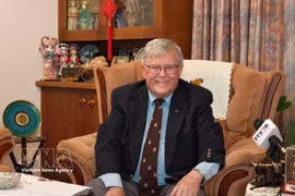 El profesor Carl Thayer, especialista en Vietnam y el Sudeste Asiático de la Universidad de Nueva Gales del Sur. (Foto: VNA)