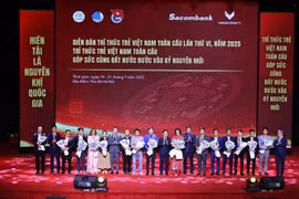 El VI Foro Global de Intelectuales Jóvenes Vietnamitas. (Fuente: VNA)
