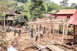 Hasta el 21 de diciembre de 2025, se han completado las reparaciones de más de 33.200 casas dañadas y la reconstrucción de 480 casas que se han derrumbado, destruido o arrastrado por las inundaciones. (Foto: Portal Informativo del Gobierno)