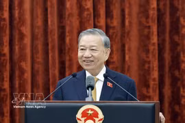 El secretario general del Partido Comunista de Vietnam y presidente de la República, To Lam. (Foto: VNA)