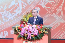 El secretario general del Partido Comunista de Vietnam, To Lam. (Fuente: VNA)