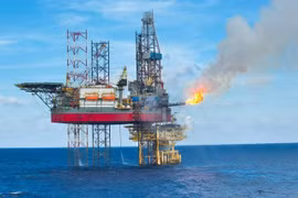 PV DRILLING VI Plataforma de perforación offshore autoelevable. (Foto: PVN)
