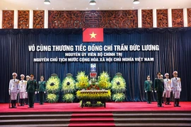Funeral de Estado del expresidente Tran Duc Luong